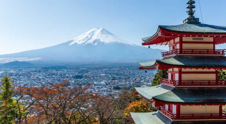 Tour Nhật Bản: Osaka - Kobe - Kyoto - Fuji Mountain khởi hành từ Cam Ranh